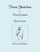Three Sketches for Three Guitars Guitar and Fretted sheet music cover